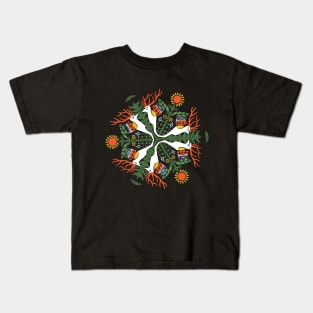 Retro Deers Kids T-Shirt